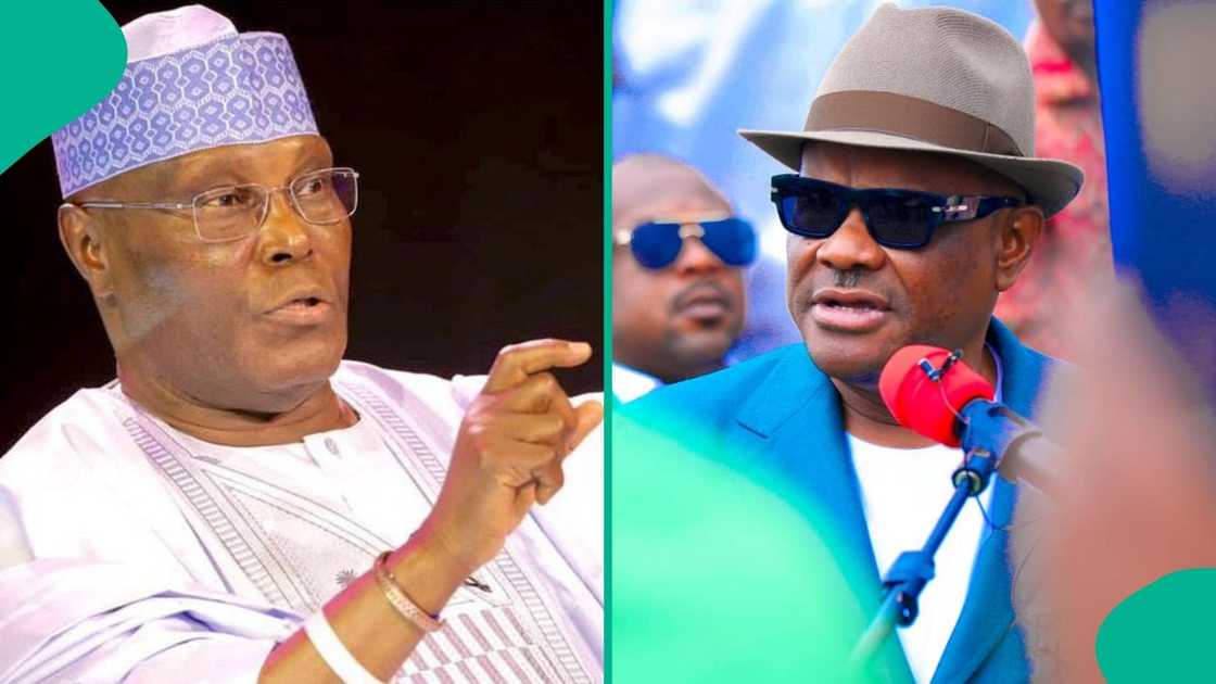 FCT Minister Nyesom Wike warns that Atiku Abubakar's reported running mate lacks electoral strength for the 2027 bid. FCT Minister Nyesom Wike warns that Atiku Abubakar's reported running mate lacks electoral strength for the 2027 bid.