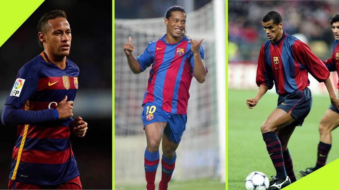 Ronaldo Nazario has accused Barcelona of 'badly' treating Brazilians like Neymar and Ronaldinho. Photos by Manuel Queimadelos Alonso, Luis Bagu and Phil Cole. Ronaldo Nazario has accused Barcelona of 'badly' treating Brazilians like Neymar and Ronaldinho. Photos by Manuel Queimadelos Alonso, Luis Bagu and Phil Cole.