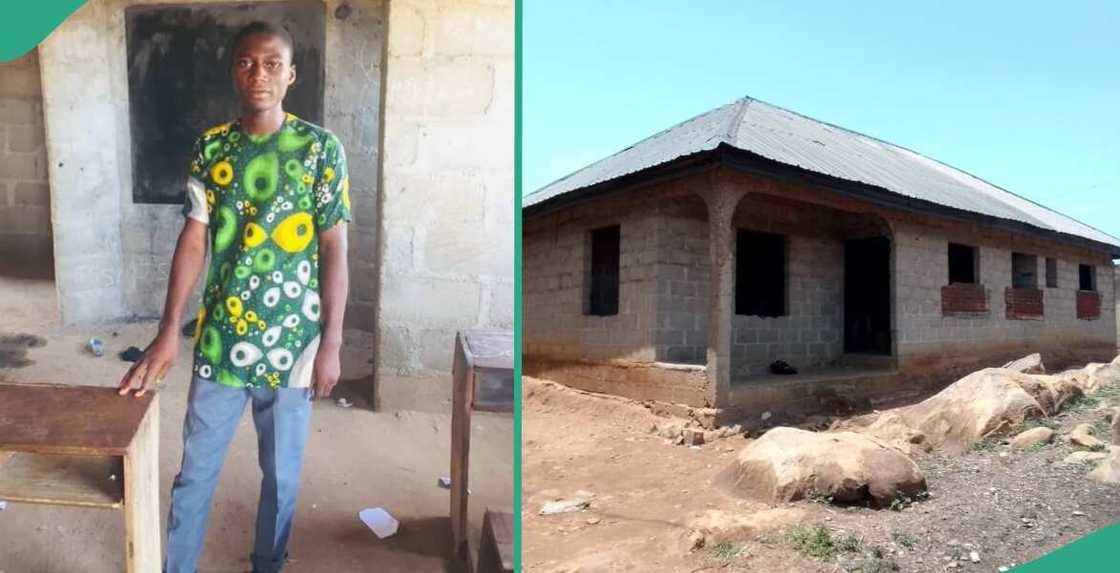 Brilliant boy who schooled in uncompleted Kogi school gets full scholarship over his outstanding UTME score Brilliant boy who schooled in uncompleted Kogi school gets full scholarship over his outstanding UTME score