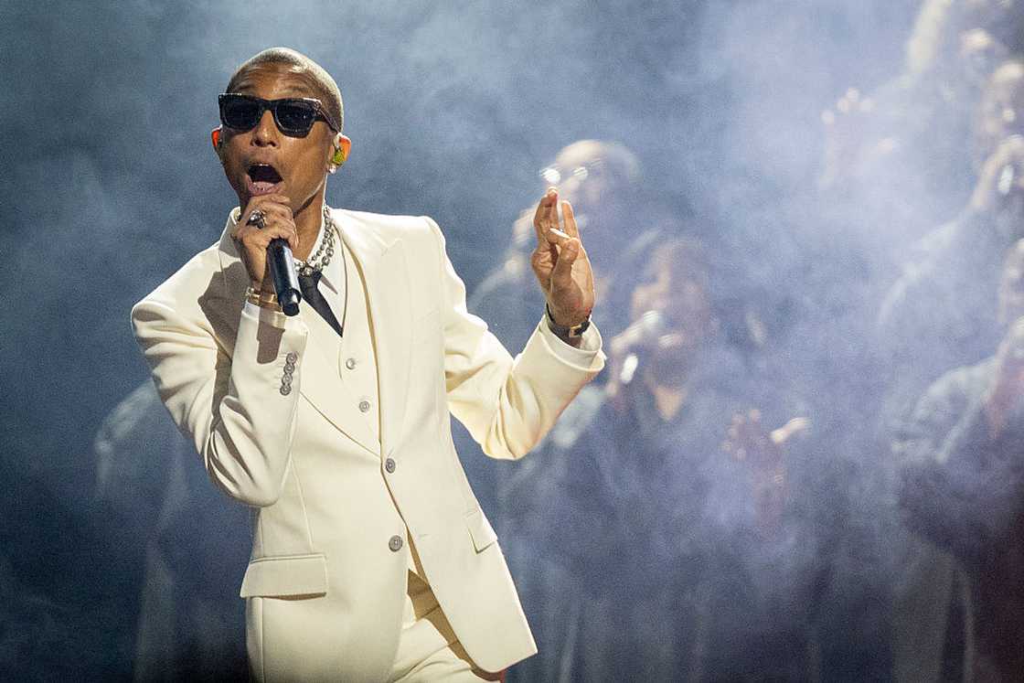 Music producer and rapper Pharrell Williams