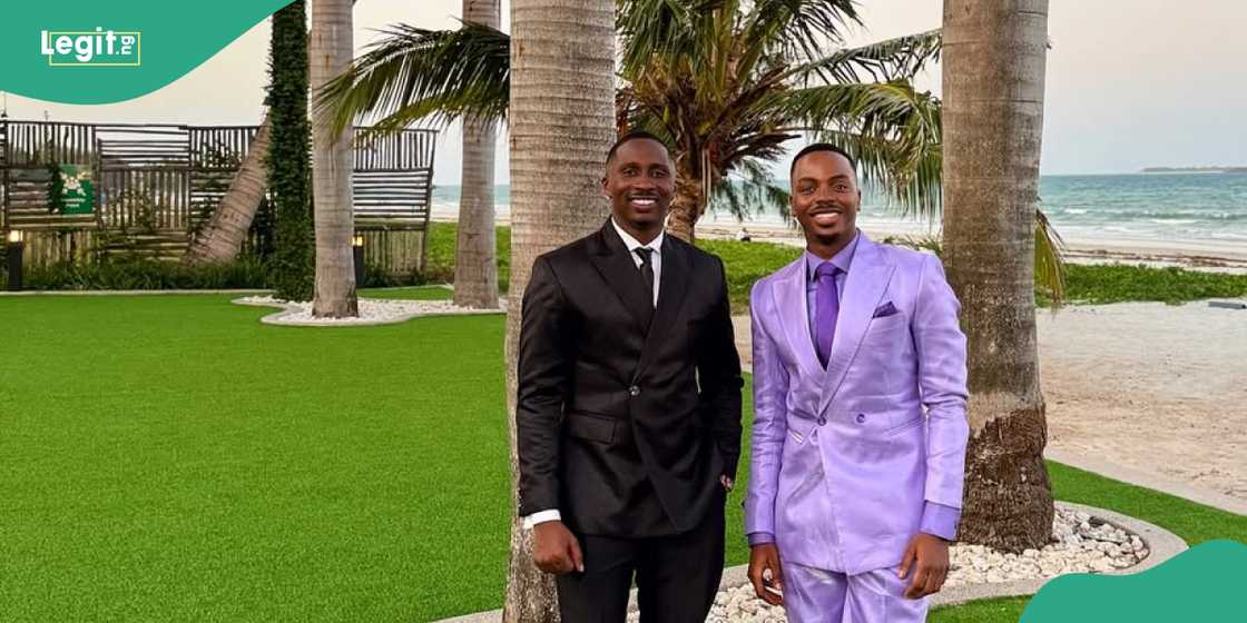 Fans react to video of Enioluwa holding meat Fans react to video of Enioluwa holding meat