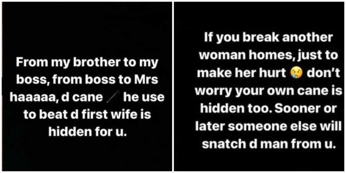 The cane he used to beat his first wife is hidden for you - Bobrisky continues to shade Rosy Meurer The cane he used to beat his first wife is hidden for you - Bobrisky continues to shade Rosy Meurer