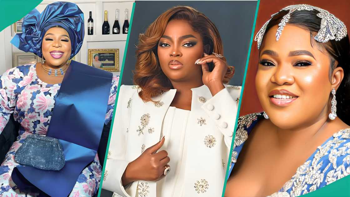 Veteran actress Madam Saje breaks silence on Funke Akindele and Toyin Abraham drama, says she has stepped in to resolve the issue Veteran actress Madam Saje breaks silence on Funke Akindele and Toyin Abraham drama, says she has stepped in to resolve the issue