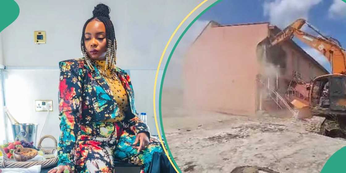 Singer Yemi Alade's reaction to the demolition of properties in Lagos Singer Yemi Alade's reaction to the demolition of properties in Lagos