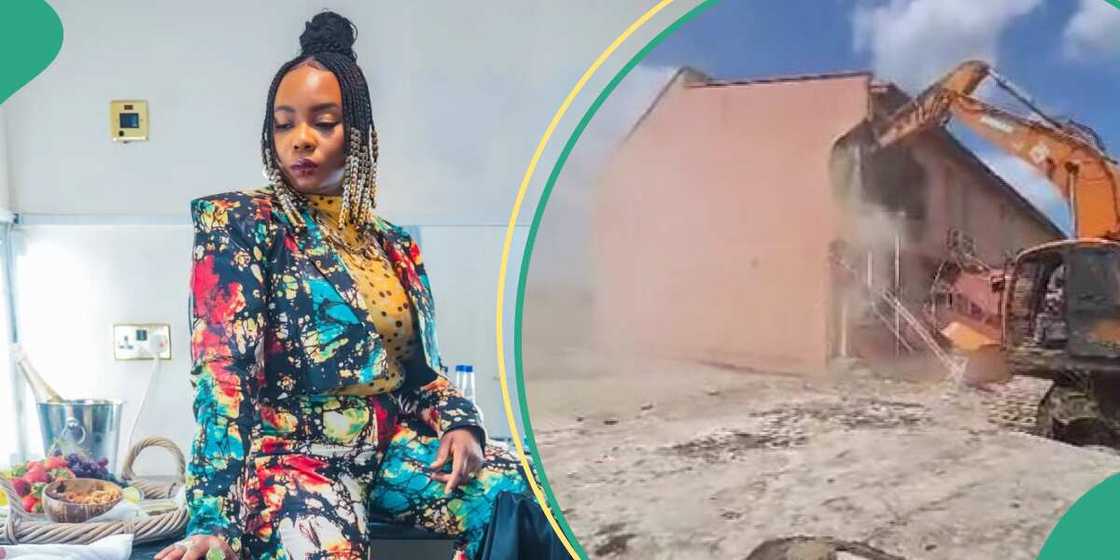 Singer Yemi Alade's reaction to the demolition of properties in Lagos