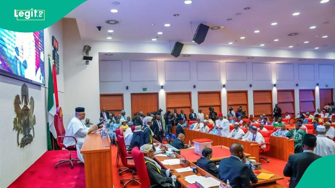Godswill Akpabio’s close ally and a top Kano senator clash during a heated exchange at a public forum, captured in a video that is now trending online.