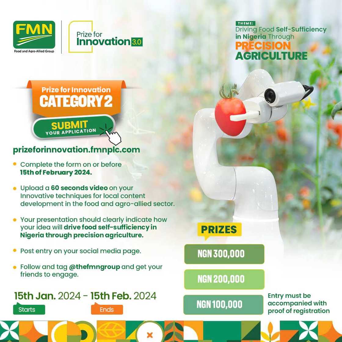 Call for Entry for 3rd Season of The Prestigious FMN-Prize for Innovation Begins