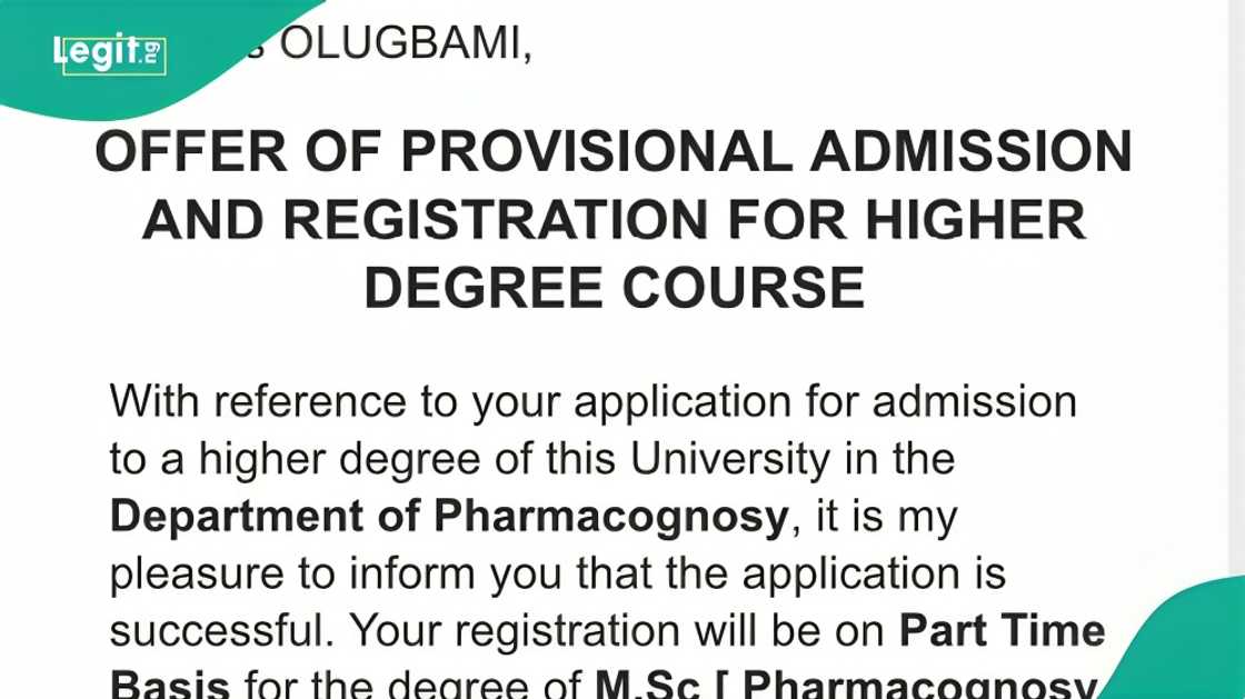 University of Ibadan admits lady into M.Sc programme, her admission letter trends online University of Ibadan admits lady into M.Sc programme, her admission letter trends online
