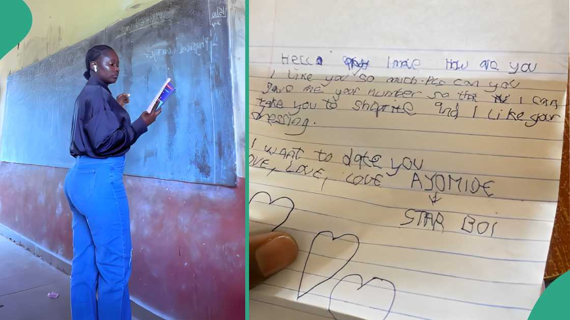 Letter student wrote to his female teacher trends online