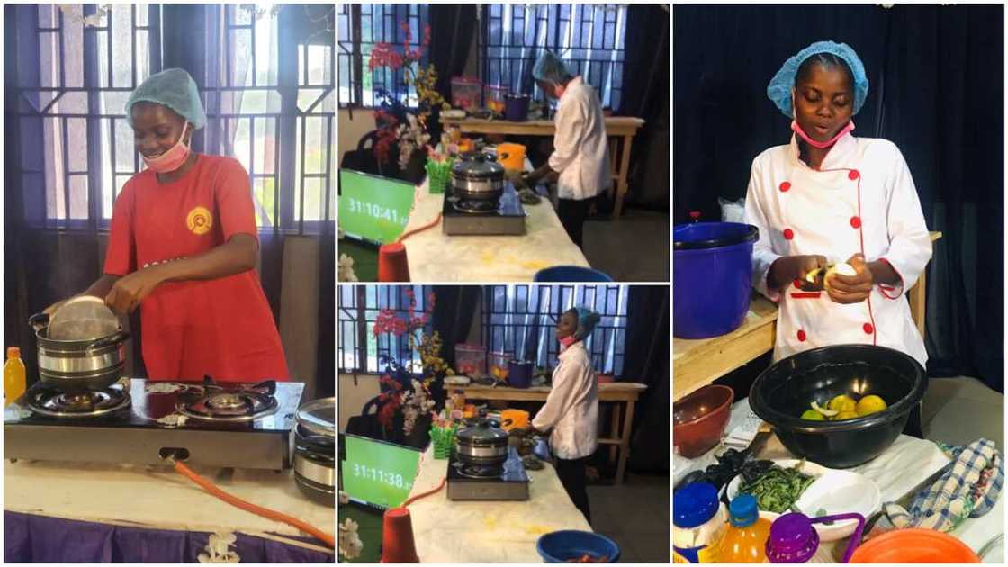 Chef Damilola/Lady cooking for 120 hours Chef Damilola/Lady cooking for 120 hours