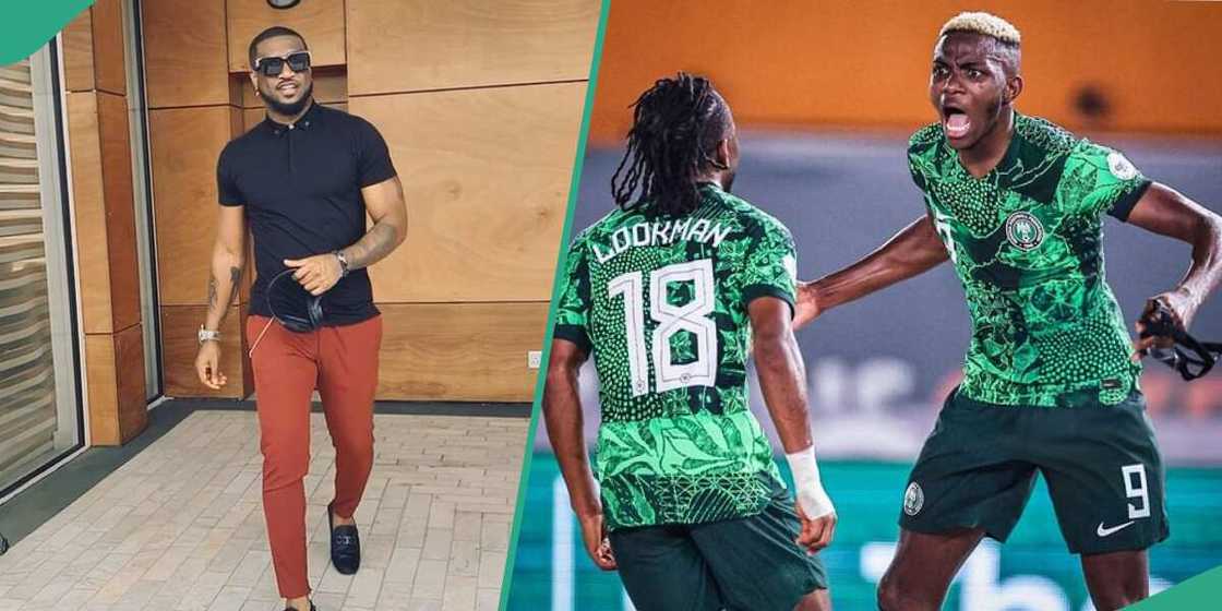 Peter Okoye praises the Super Eagles Peter Okoye praises the Super Eagles