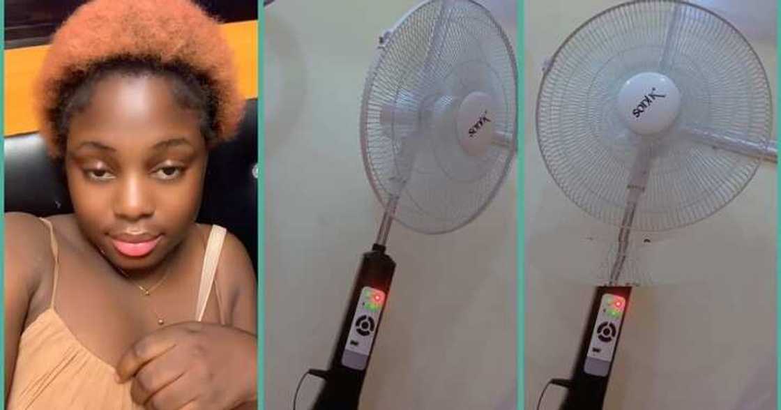 Lady shares ordeal after buying standing fan Lady shares ordeal after buying standing fan