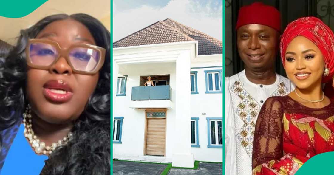 Lady speaks about Regina Daniels' saving strategy. Lady speaks about Regina Daniels' saving strategy.