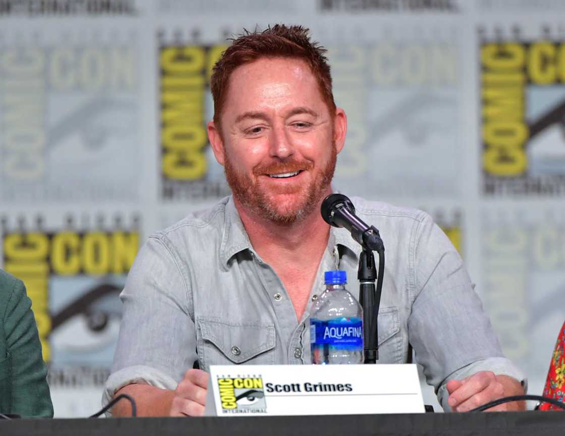 Scott Grimes at the San Diego Convention Center in San Diego, California Scott Grimes at the San Diego Convention Center in San Diego, California