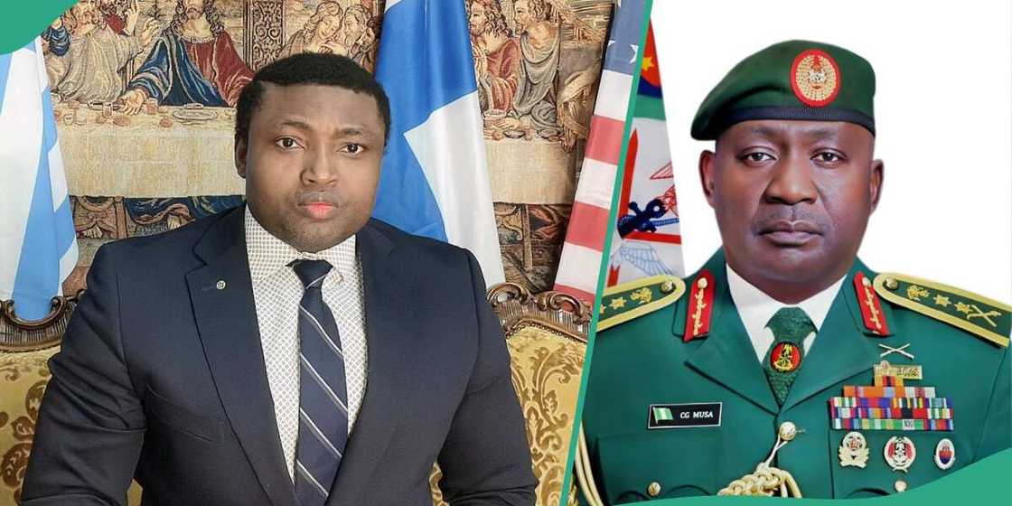 Insecurity in Nigeria: CDS Musa says Simon Ekpa must be arrested and prosecuted