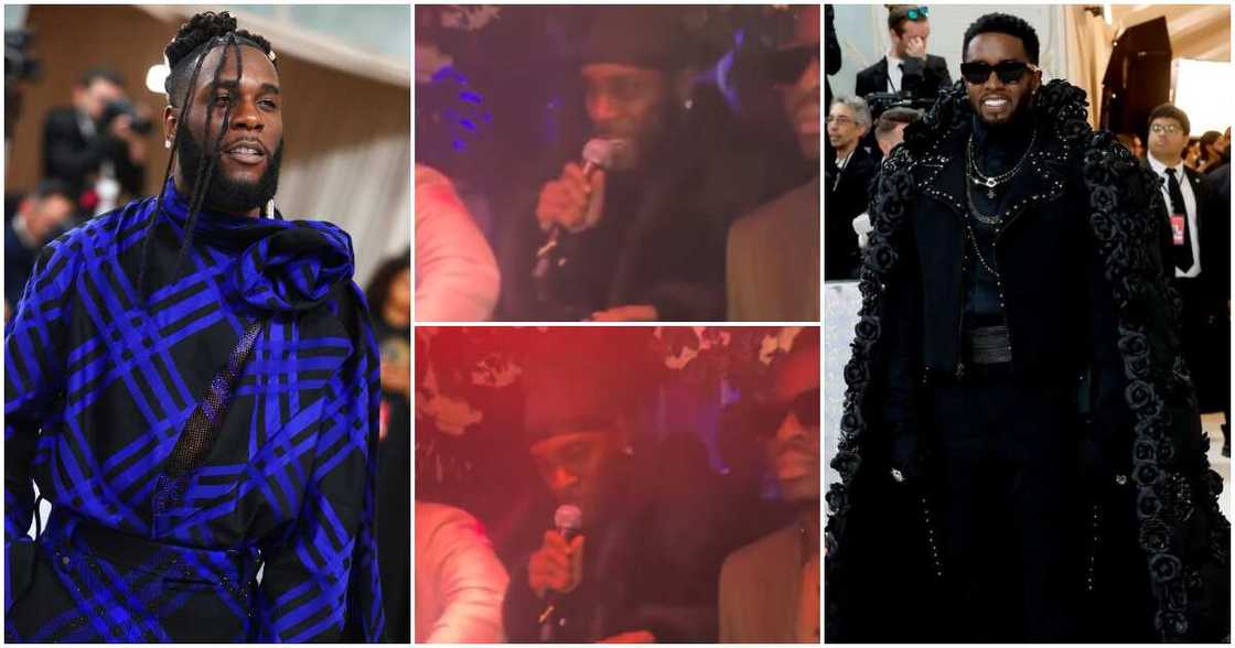 Burna Boy roasts P Diddy, fans call it disrespect. Burna Boy roasts P Diddy, fans call it disrespect.