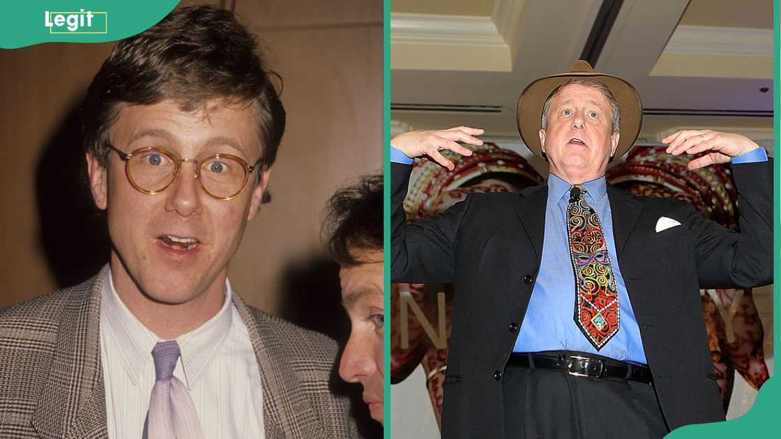 Actor Harry Anderson during the premiere of 'It' (L). Harry Anderson performs during The Nobelity Project on April 10, 2011 (R) Actor Harry Anderson during the premiere of 'It' (L). Harry Anderson performs during The Nobelity Project on April 10, 2011 (R)