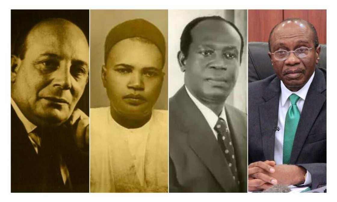 CBN governors, Emefiele, Isong CBN governors, Emefiele, Isong