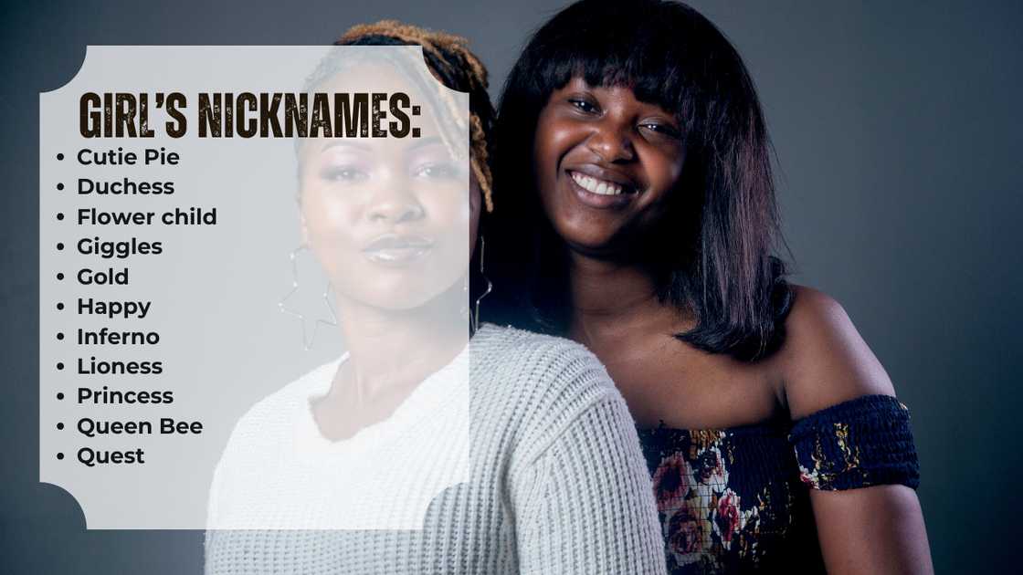 funny nicknames for friends girls