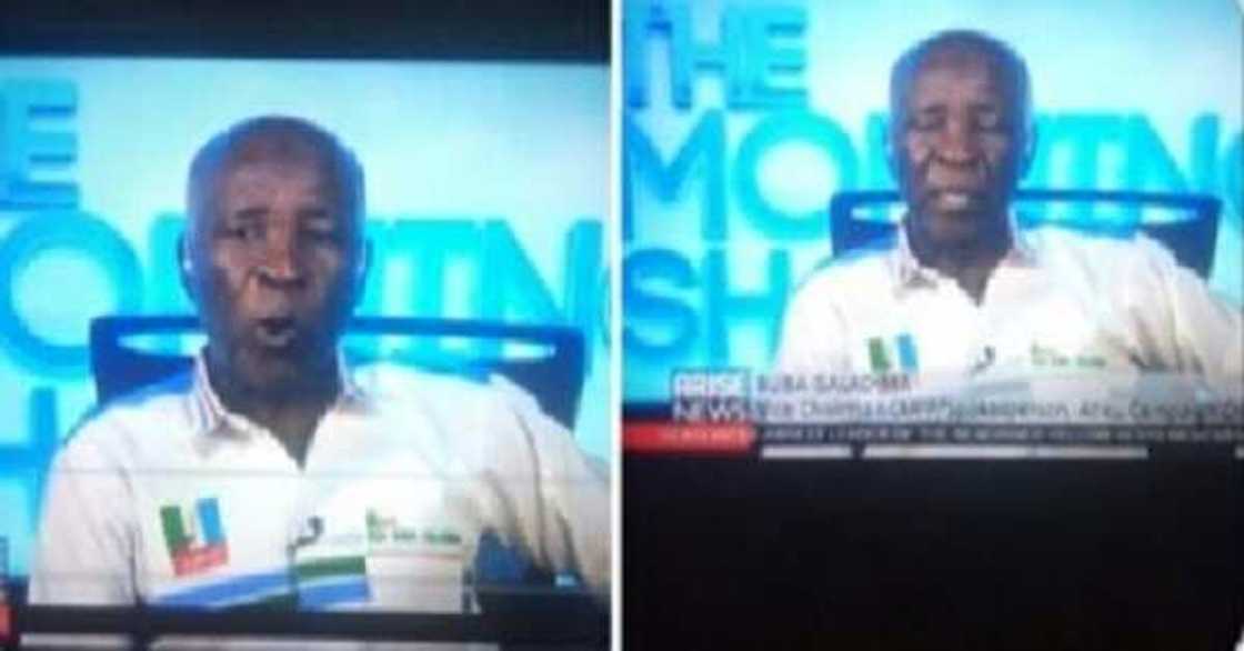 Atiku: Buba Galadima ya bayyana a gidan talabijin da rigar APC Atiku: Buba Galadima ya bayyana a gidan talabijin da rigar APC