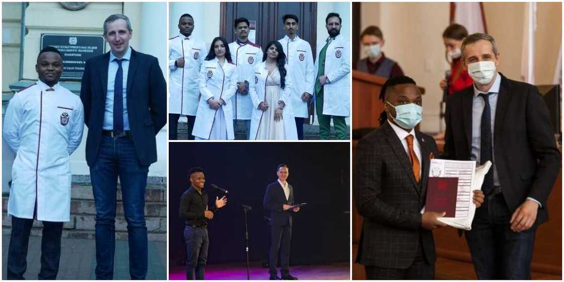 Nigerian man shatters 133-year-old foreign university record, finishes with perfect CGPA Nigerian man shatters 133-year-old foreign university record, finishes with perfect CGPA