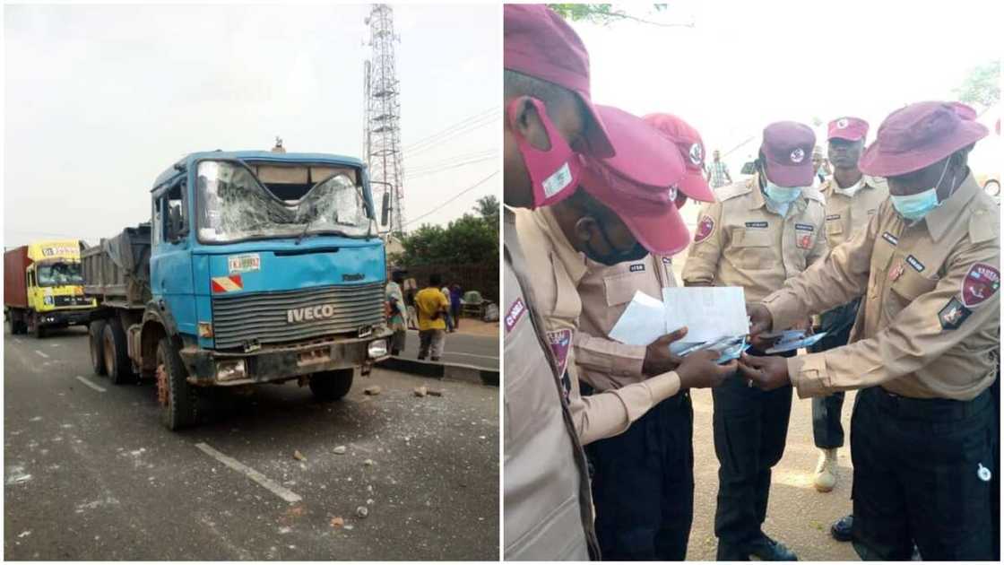 FRSC Operatives Did Not Cause Lagos Truck Accident that Killed Many School Children, Says Sector Commander FRSC Operatives Did Not Cause Lagos Truck Accident that Killed Many School Children, Says Sector Commander