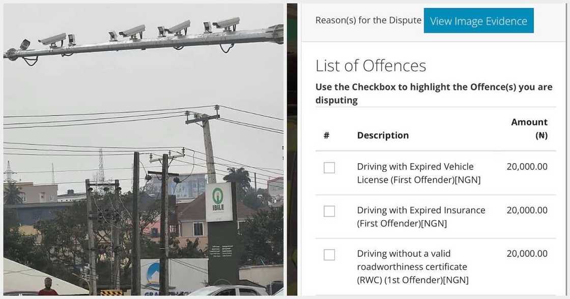 Lagos traffic offence