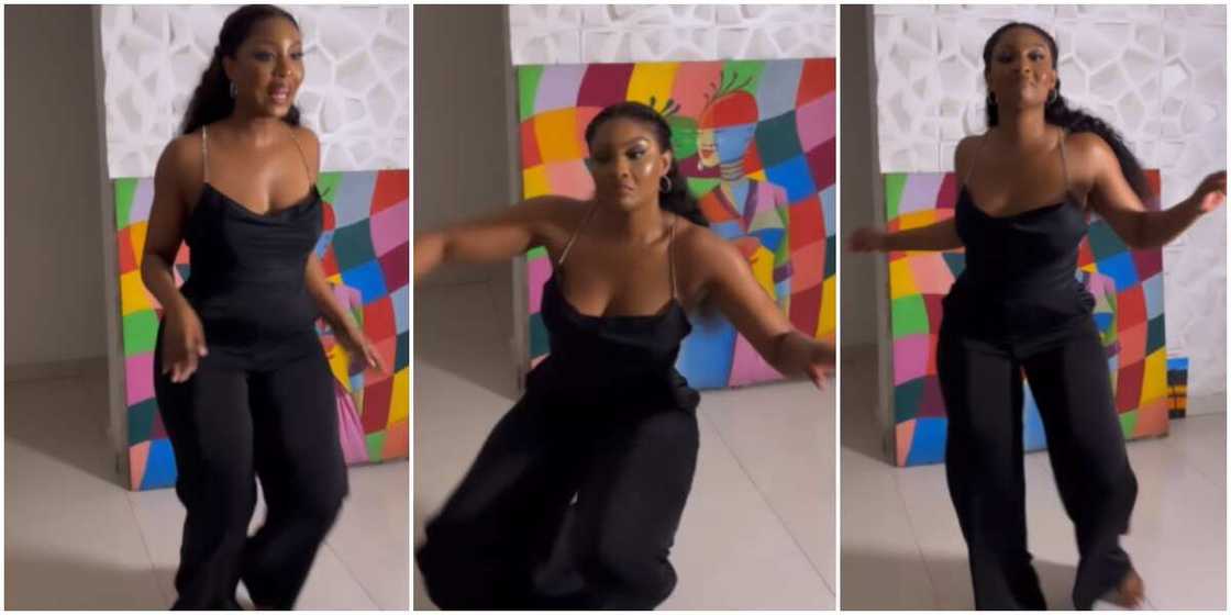 Osas Ighodaro dancing Osas Ighodaro dancing