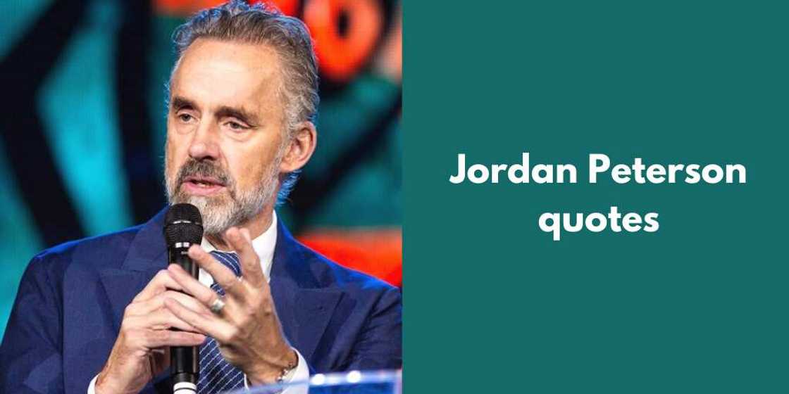 Jordan Peterson quotes