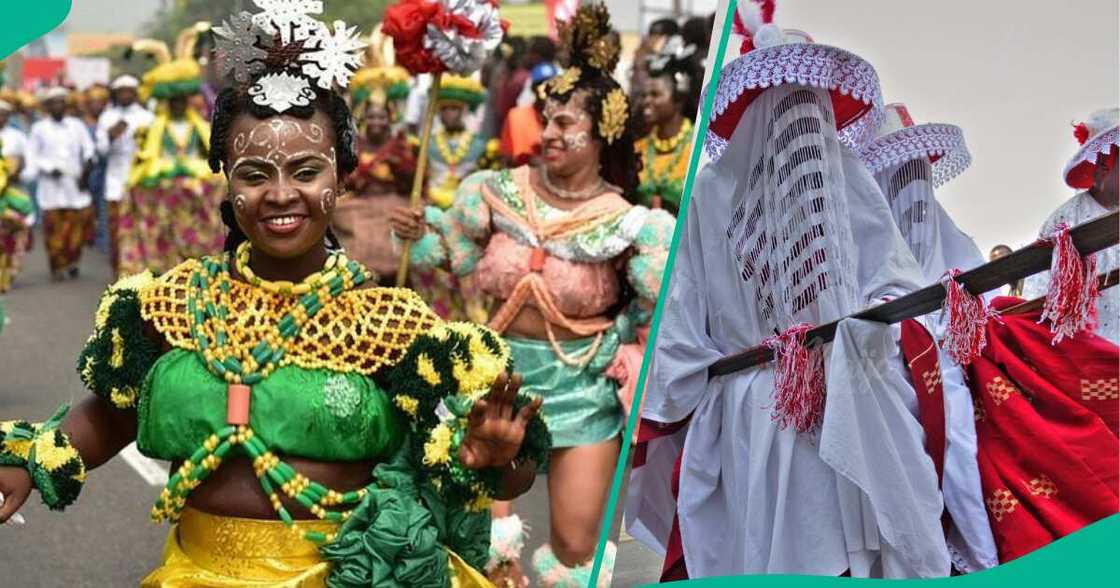 Calabar Carnival and the Lagos Eyo Festival. Calabar Carnival and the Lagos Eyo Festival.