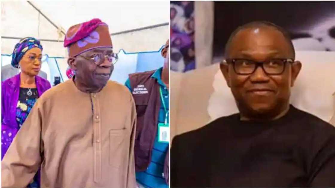 Peter Obi ya musanta ganawa da Bola Tinubu Peter Obi ya musanta ganawa da Bola Tinubu