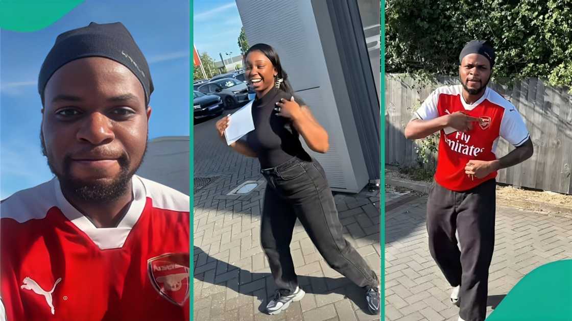 Man surprises wife with expensive gift after Arsenal’s Premier League win Man surprises wife with expensive gift after Arsenal’s Premier League win
