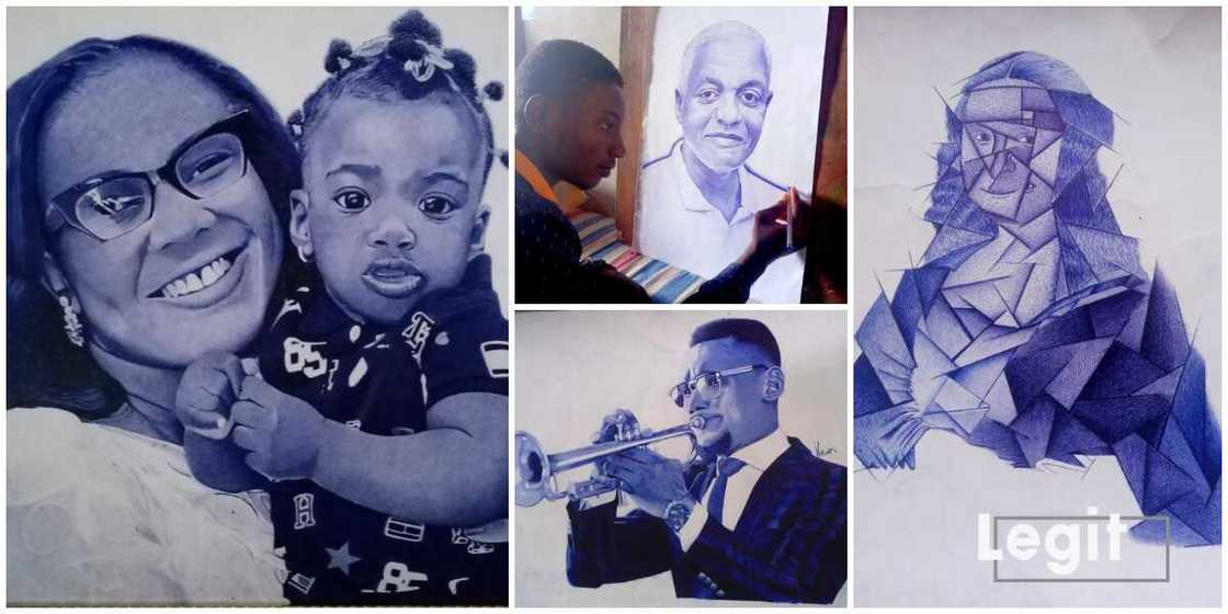 Victor Obot: Young Nigerian Man who Captures
Beautiful Lasting Moments and Memories with Just His Biro Victor Obot: Young Nigerian Man who Captures
Beautiful Lasting Moments and Memories with Just His Biro