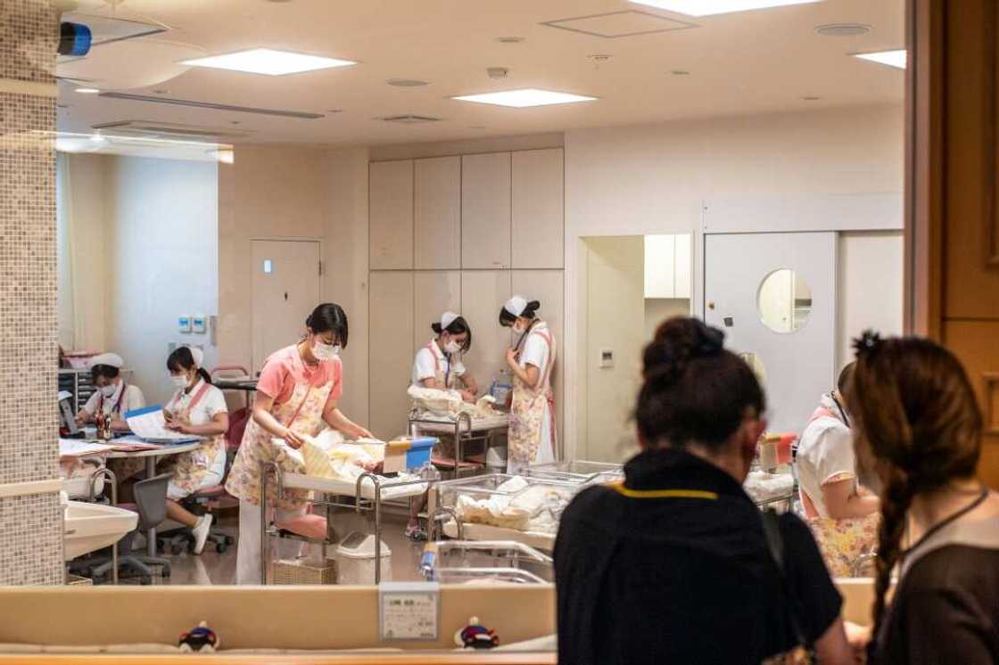 In all, 161 babies and toddlers have been left at Jikei hospital's baby hatch In all, 161 babies and toddlers have been left at Jikei hospital's baby hatch