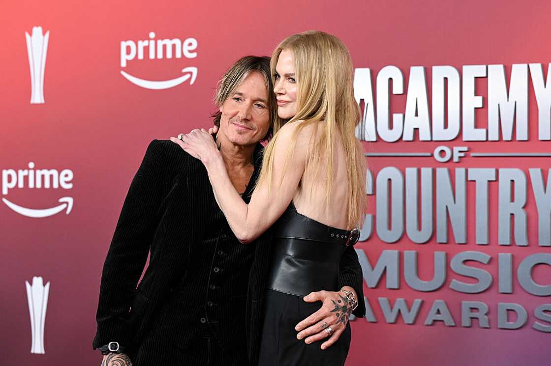 Keith Urban and Nicole Kidman attend an event