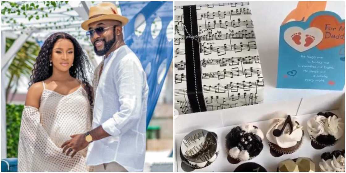 Adesua surprises hubby with Father's Day gift Adesua surprises hubby with Father's Day gift