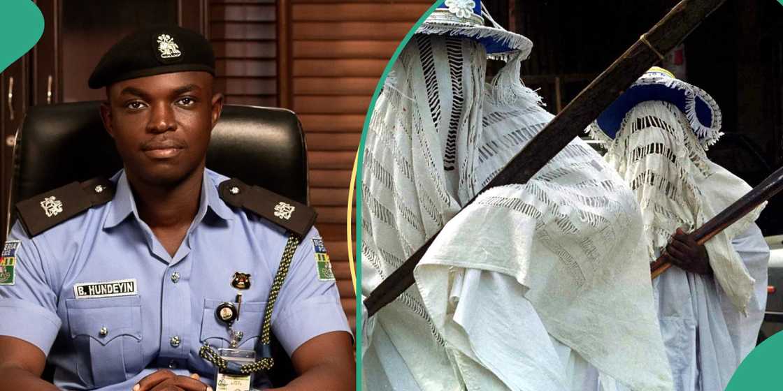 Egungun festival processions banned by Lagos Police. Egungun festival processions banned by Lagos Police.