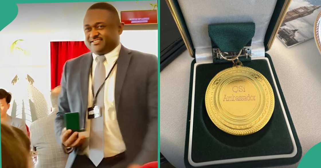 Nigerian man, Victor Ayegba, recognised in London.