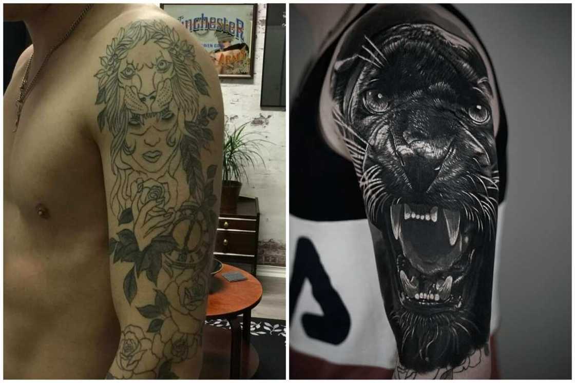 Cover-up tattoo ideas for male Cover-up tattoo ideas for male