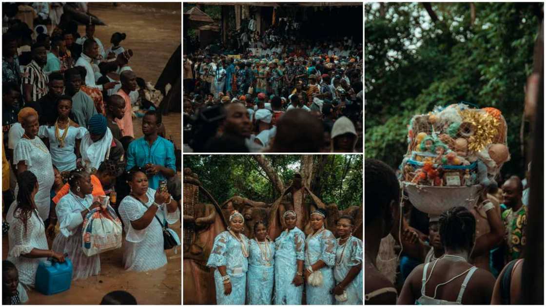 Osun Osogbo festival started a long time ago.