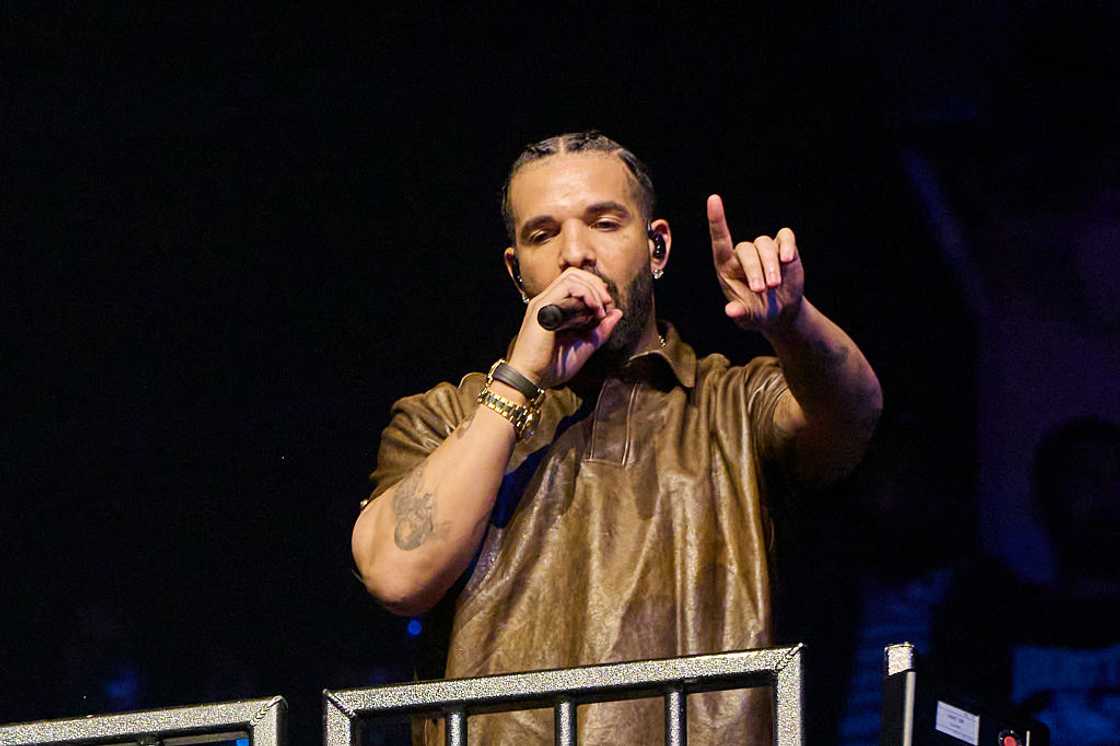 Canadian-American rapper Drake