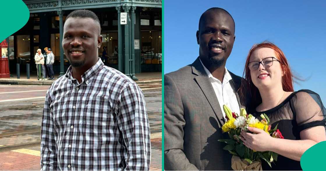 Nigerian PhD student who married White woman shares how they run their home, says she brings her salary to him Nigerian PhD student who married White woman shares how they run their home, says she brings her salary to him