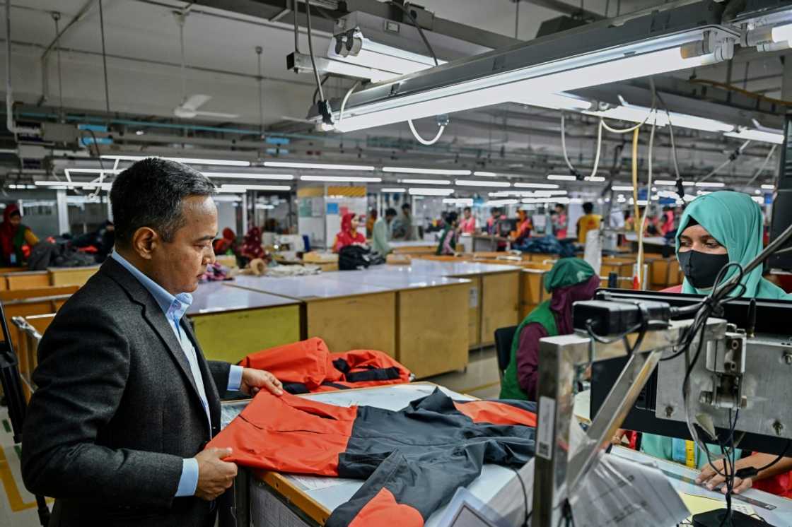 Bangladesh garment factory owner S.M. Khaled heads the Snowtex company, which employs around 22,000 workers