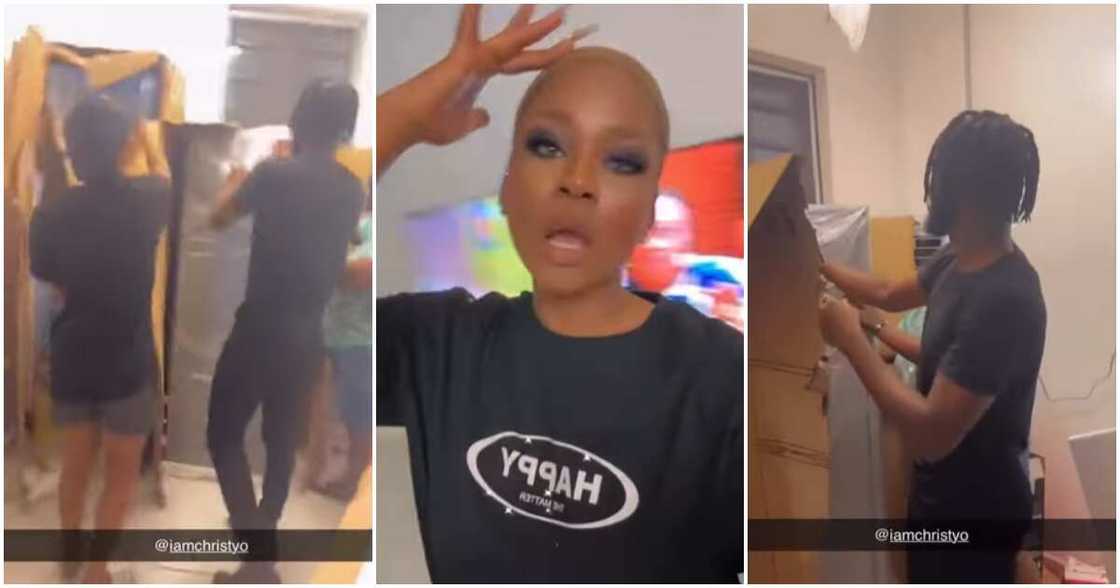 Photos of BBNaija star Phyna, Khalid and ChristyO Photos of BBNaija star Phyna, Khalid and ChristyO