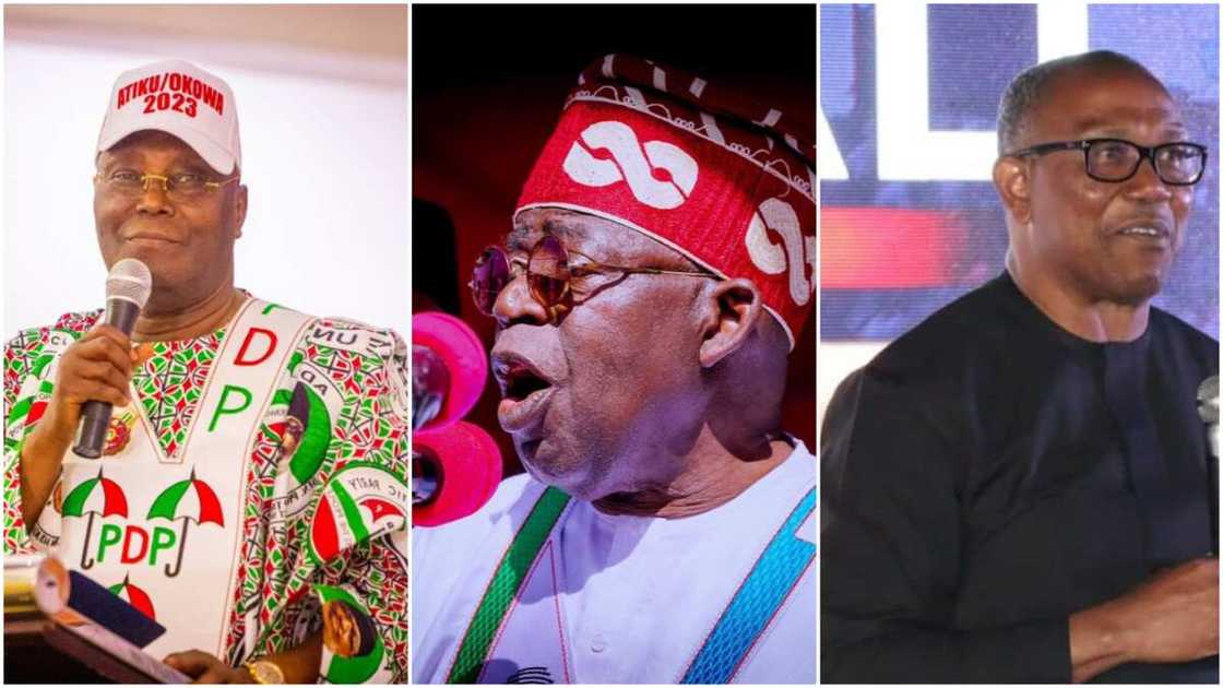 Peter Obi/Atiku Abubakar/Bola Tinubu/APC/PDP/2023 Election/Labour Party Peter Obi/Atiku Abubakar/Bola Tinubu/APC/PDP/2023 Election/Labour Party