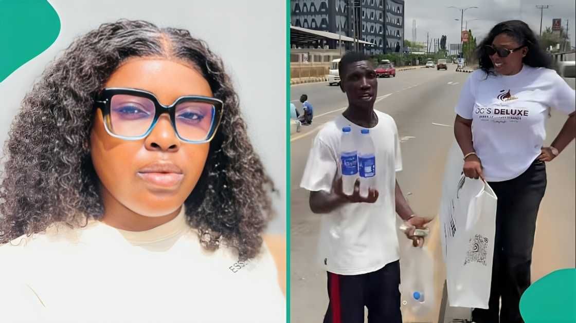 Pure water seller surprises lady with fluent English during conversation