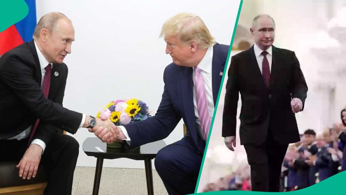 Putin’s signature one-arm walk, rooted in KGB training, draws attention ahead of his high-stakes Ukraine summit with Trump in Alaska.