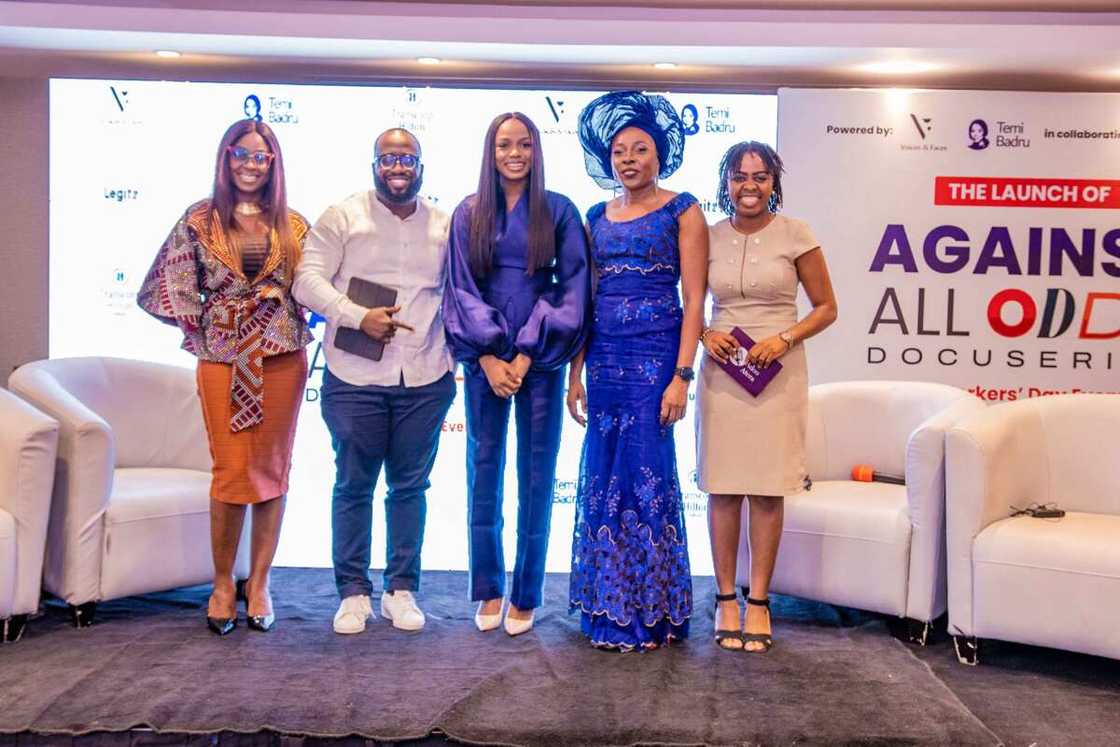 Docuseries, Temi Badru, Transcorp Hilton Abuja, Legit.ng Docuseries, Temi Badru, Transcorp Hilton Abuja, Legit.ng