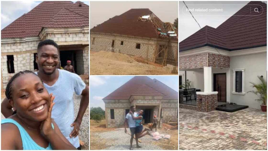 Couple's goal/Married lovers built house. Couple's goal/Married lovers built house.