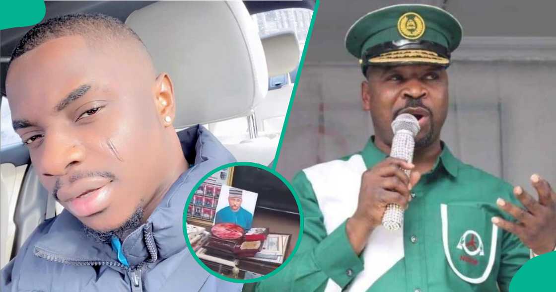 MC Oluomo's reacts to viral video. MC Oluomo's reacts to viral video.